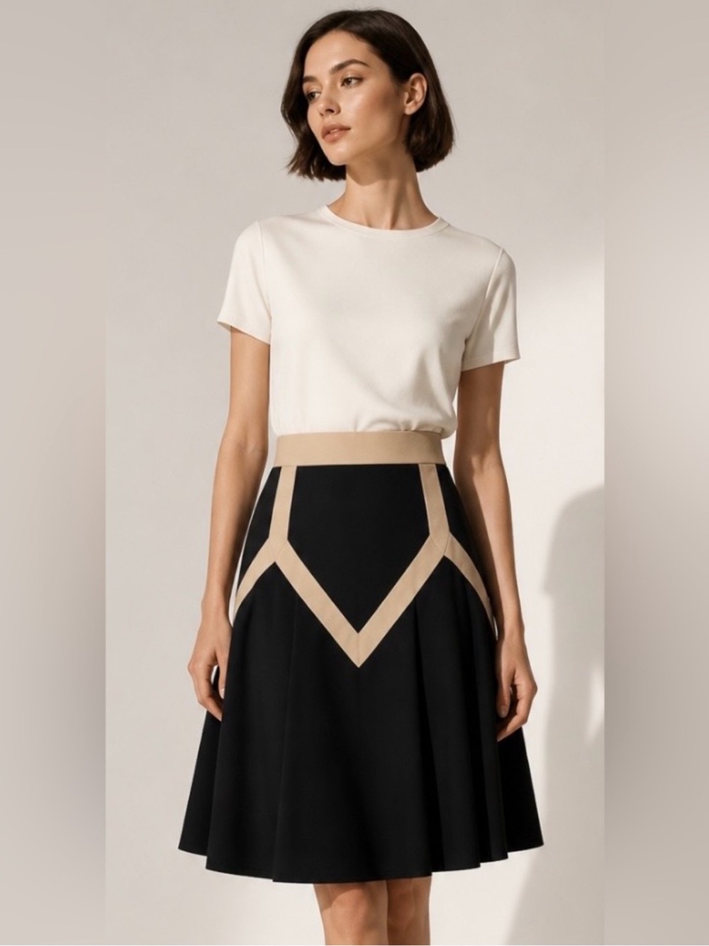 Leifsdottir Anthropologie Zenith Geo Skirt